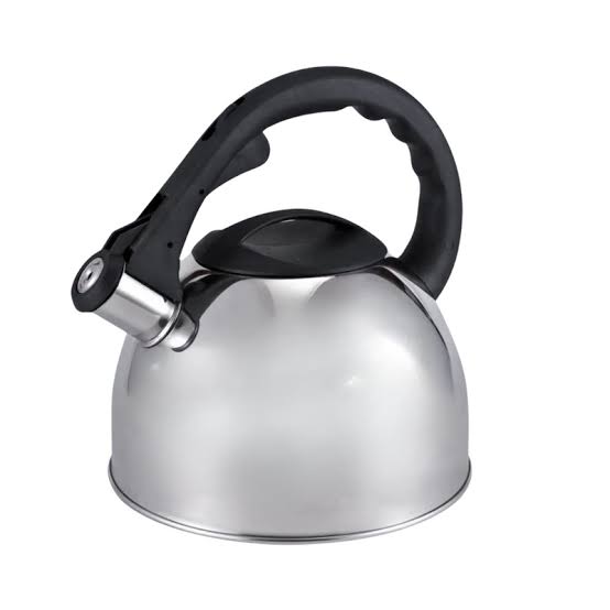 Stainless Steel Whistling Kettle 4L with Heat-Resistant Handle - Image 3
