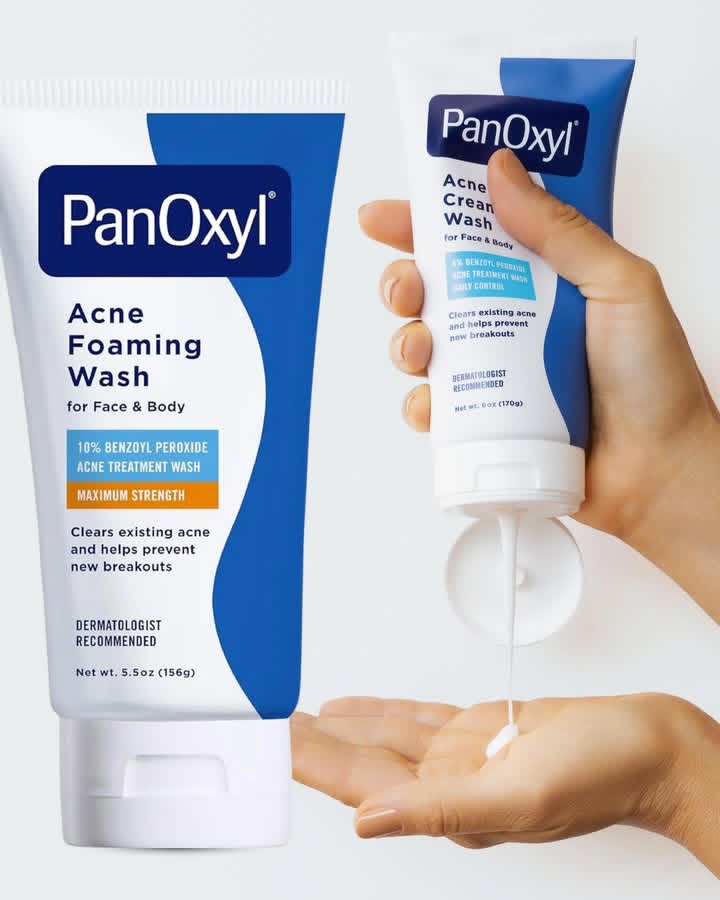 PanOxyl 10% Benzoyl Peroxide Acne Foaming Wash – Face & Body - Image 2