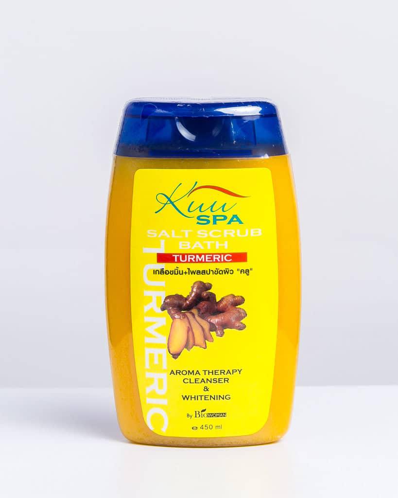 Kuu Spa Turmeric Salt Scrub Bath - 450ml