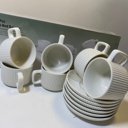 Cup and saucer 12 pcs