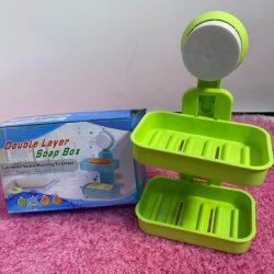 Double layer soap box