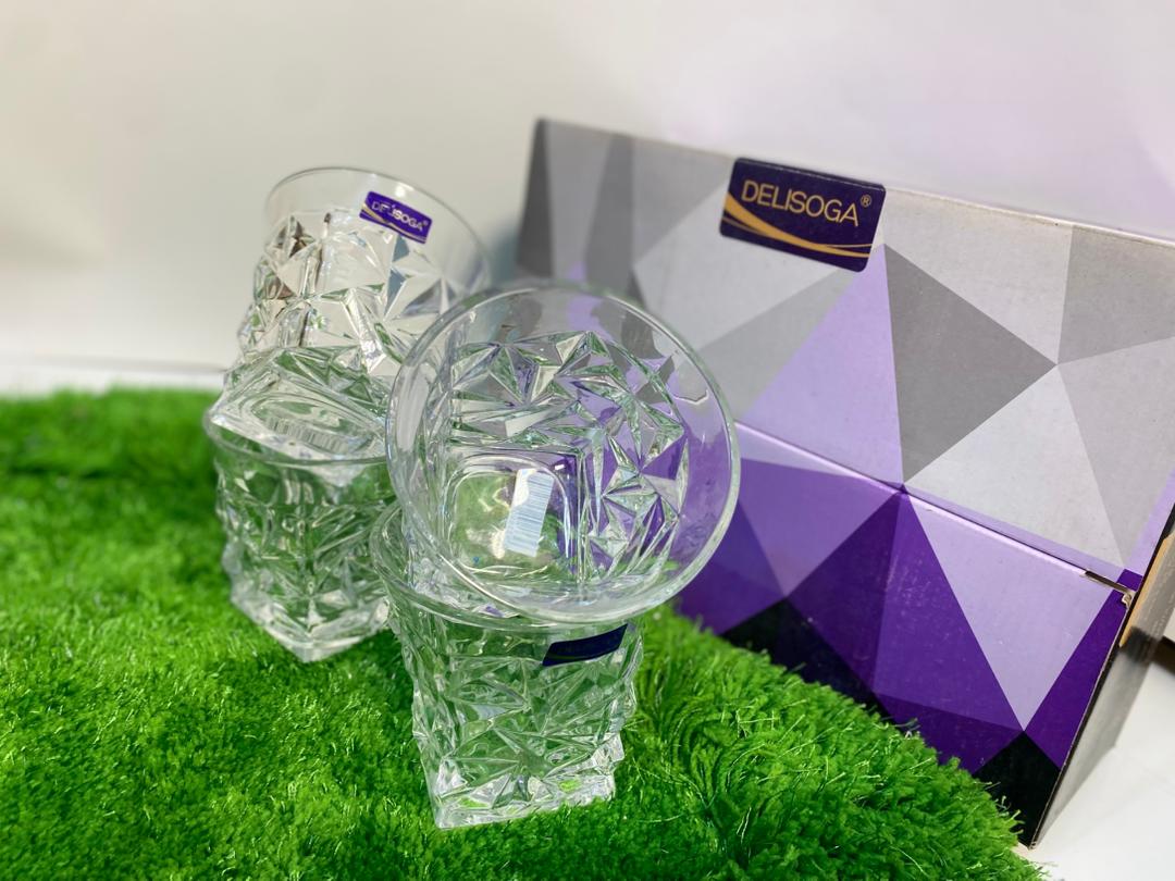 Delisoga 6-Piece Crystal Glass Set - Image 2