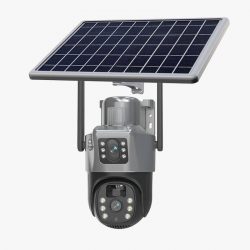 HD Dual Lens Solar PTZ Camera