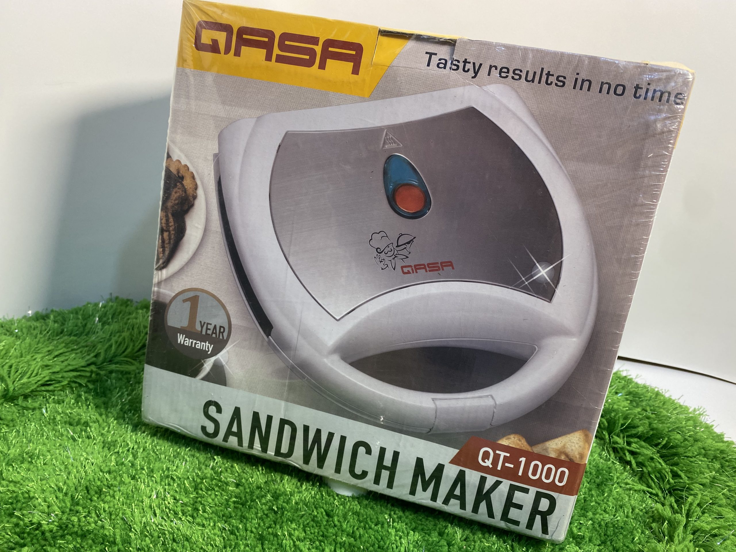 Qasa Qt-1000 Sandwich Maker & Toaster – Multi-Function Breakfast Appliance - Image 2
