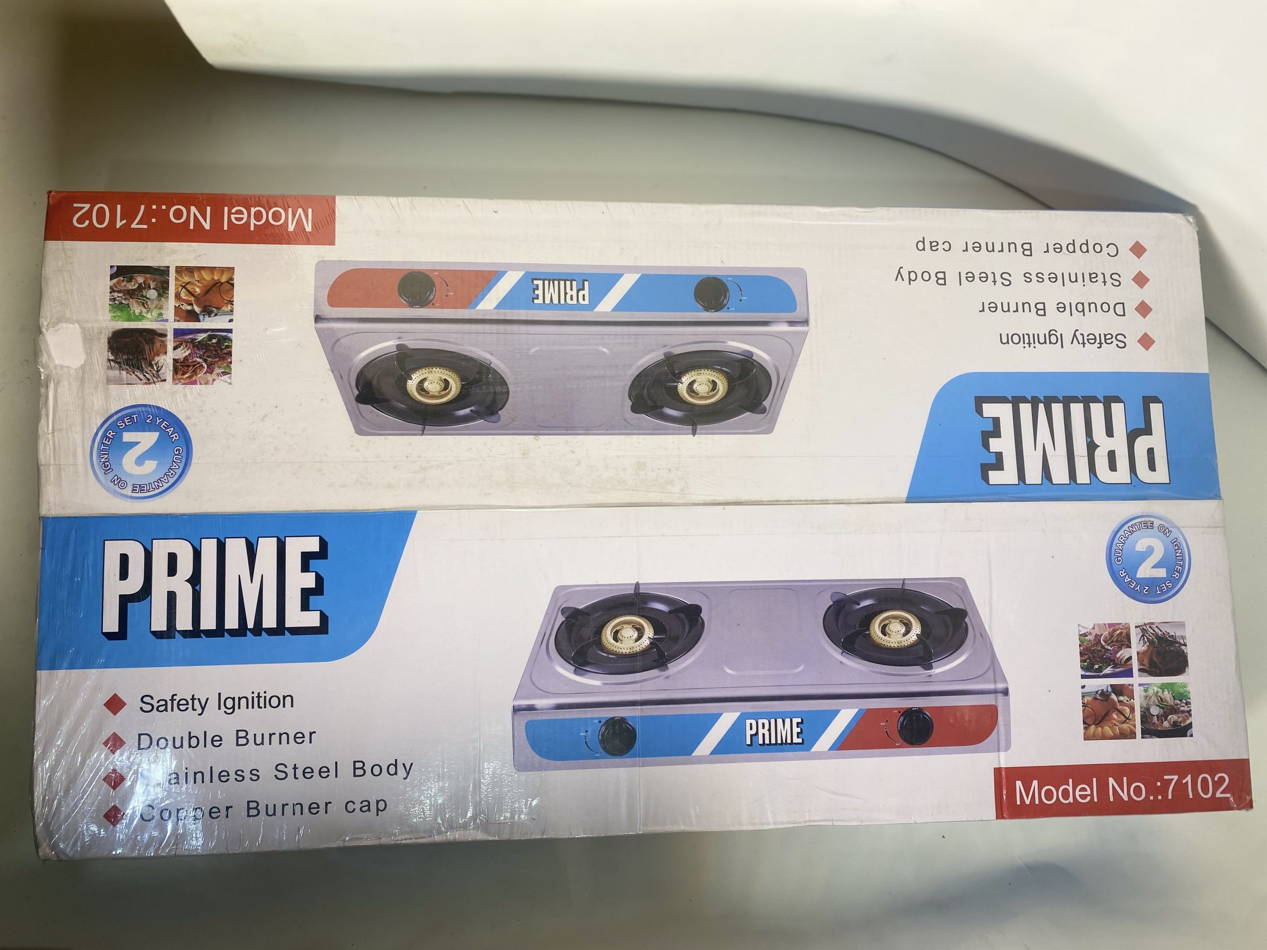 Prime Double Burner Gas Cooker - Image 2