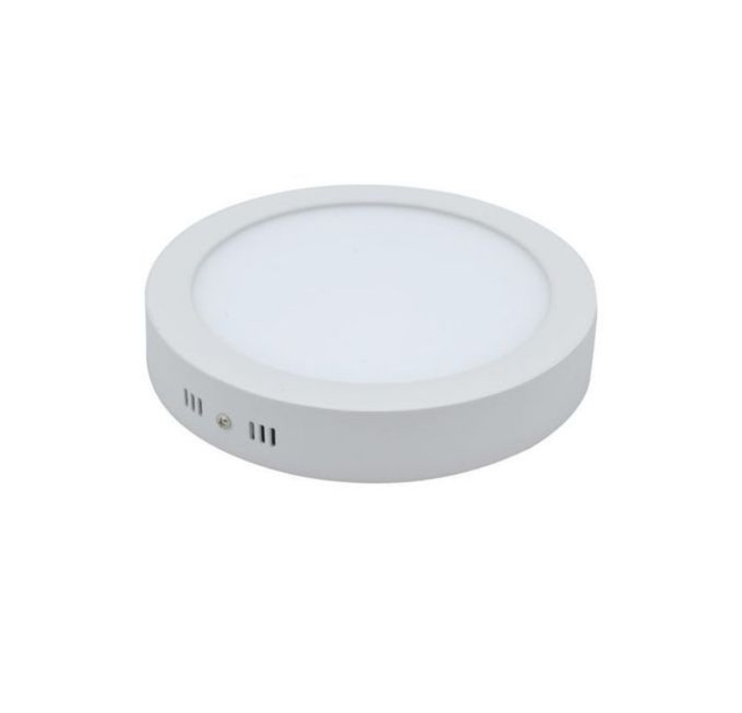 AKT 12W LED Round Surface Panel Light - 720Lm Ceiling Lamp - Image 2