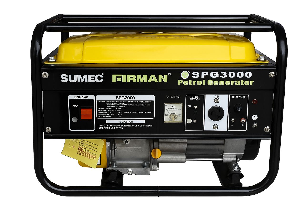 SUMEC Fireman SPG3000 Petrol Generator – 3000W Portable Power