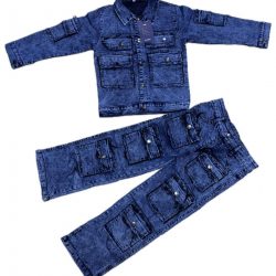 Premium Kids’ Designer Two-Piece Denim Set