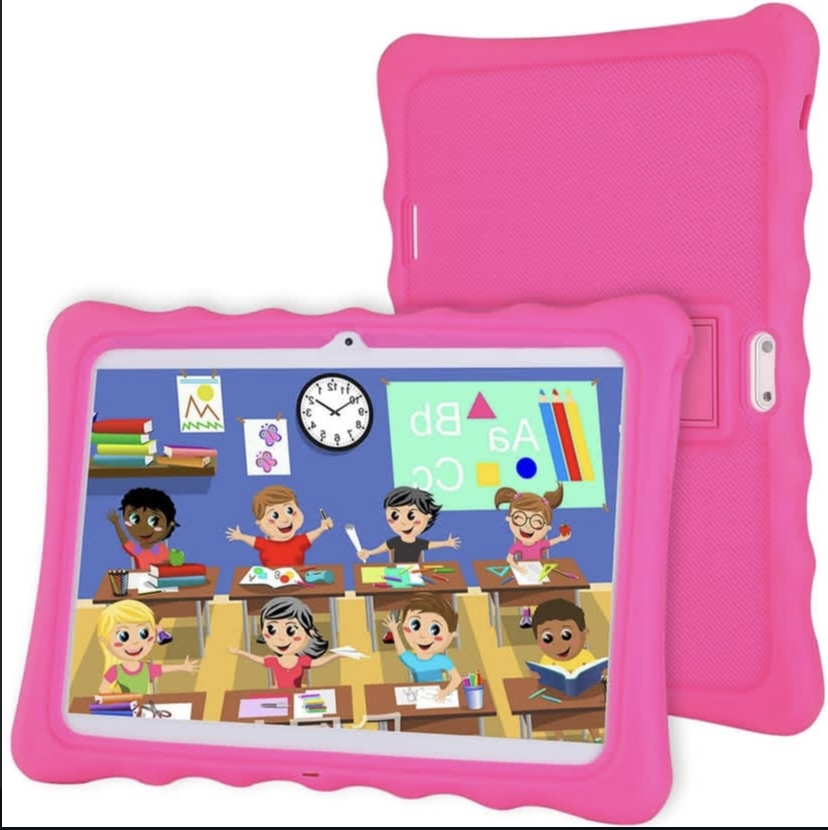 Wintouch Kids Learning Tablet Bundle 7-Inch with Accessories & Game Device