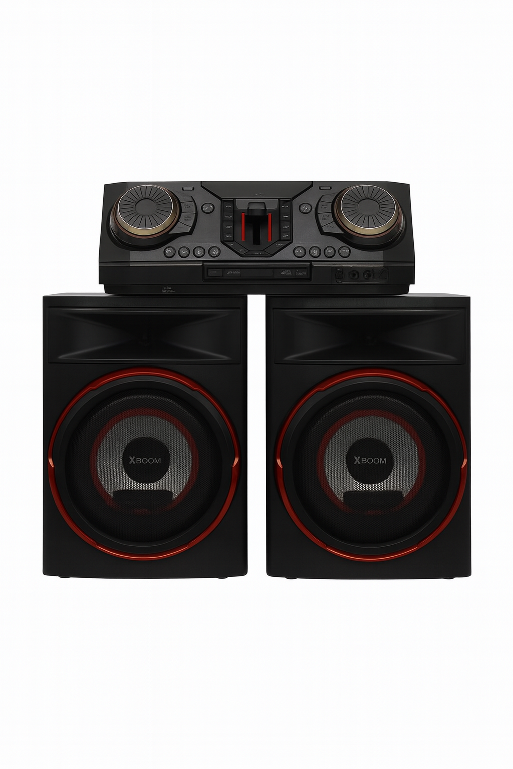 LG XBOOM CL87 2350W Dual Speaker Party System with DJ Control Deck