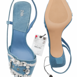 Zara Slingback Kitten Heel