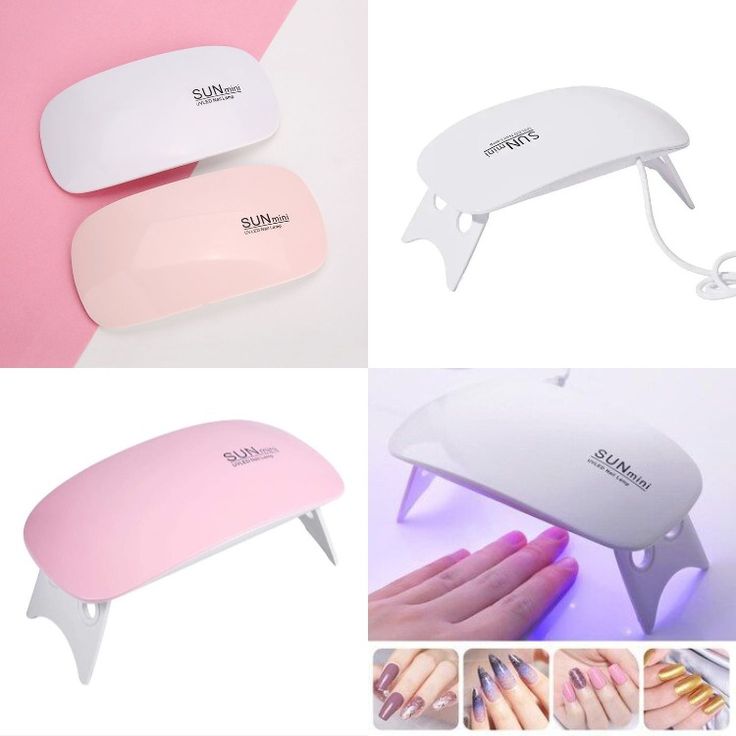 SUNmini 6W Portable UV LED Nail Lamp – Mouse-Shaped Gel Polish Dryer with USB Cable - Image 3