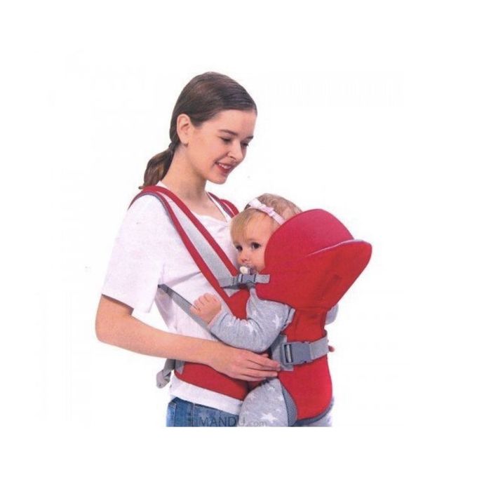 Will Ergonomic Baby Carrier - Red - Image 2
