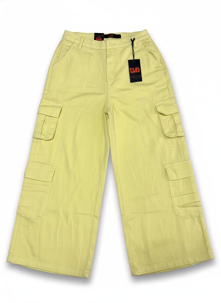 Wide Leg Cargo Trousers for Teens (10-17 Years) - Image 4