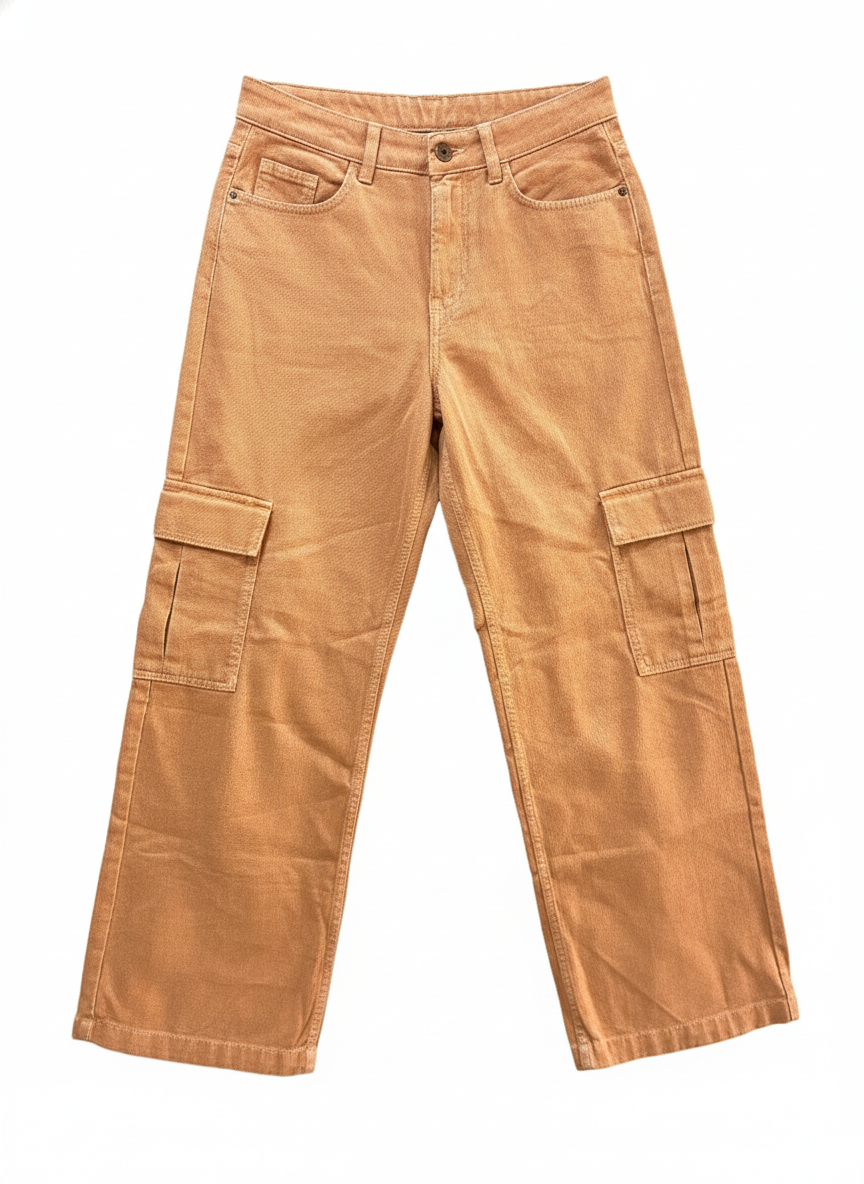 Wide Leg Cargo Trousers for Teens (10-17 Years) - Image 5