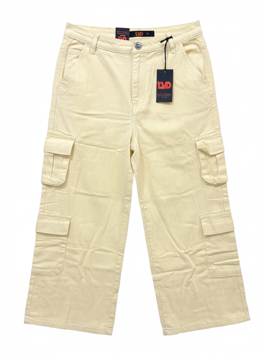 Wide Leg Cargo Trousers for Teens (10-17 Years) - Image 3