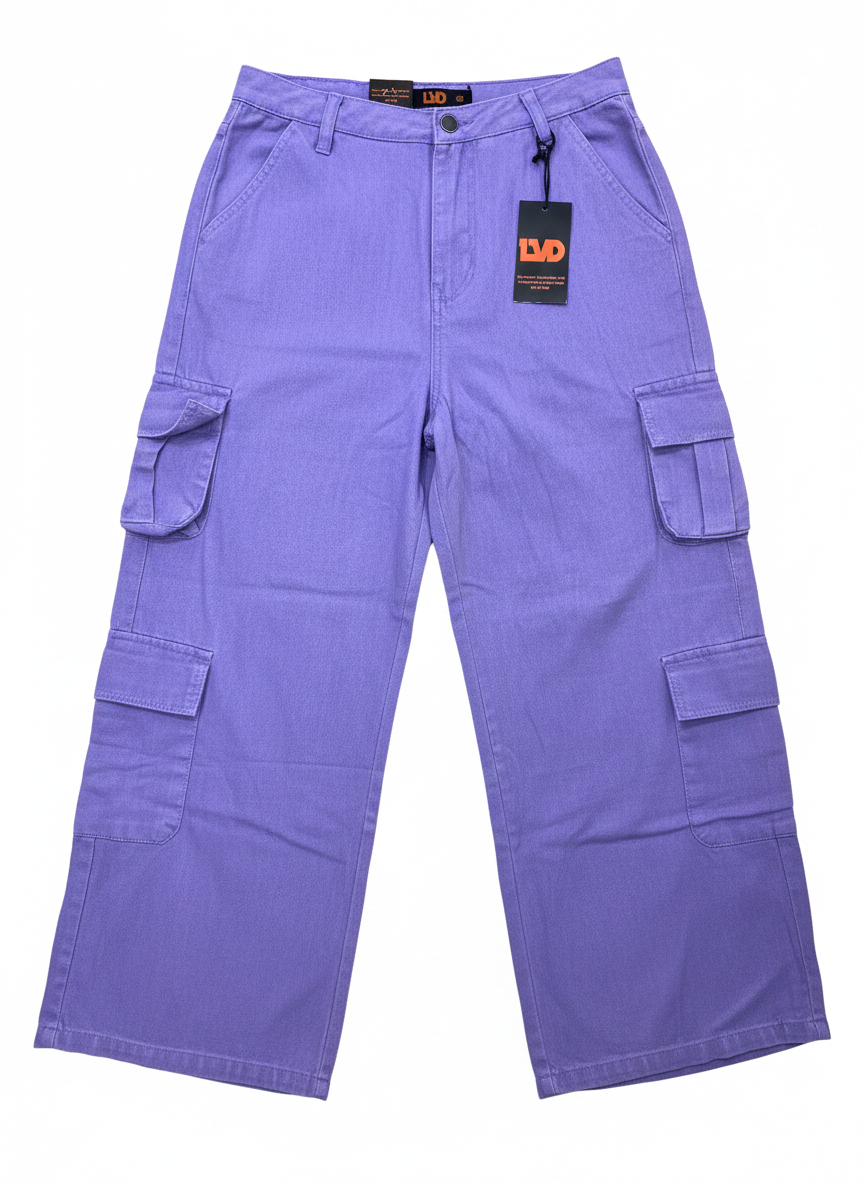 Wide Leg Cargo Trousers for Teens (10-17 Years) - Image 2