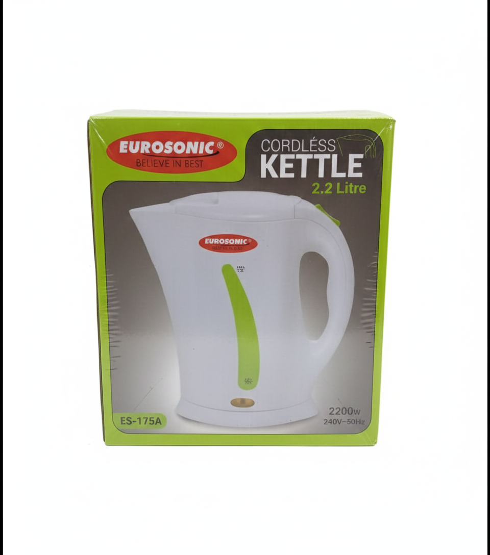 Eurosonic 2.2L Cordless Electric Kettle ES-175A