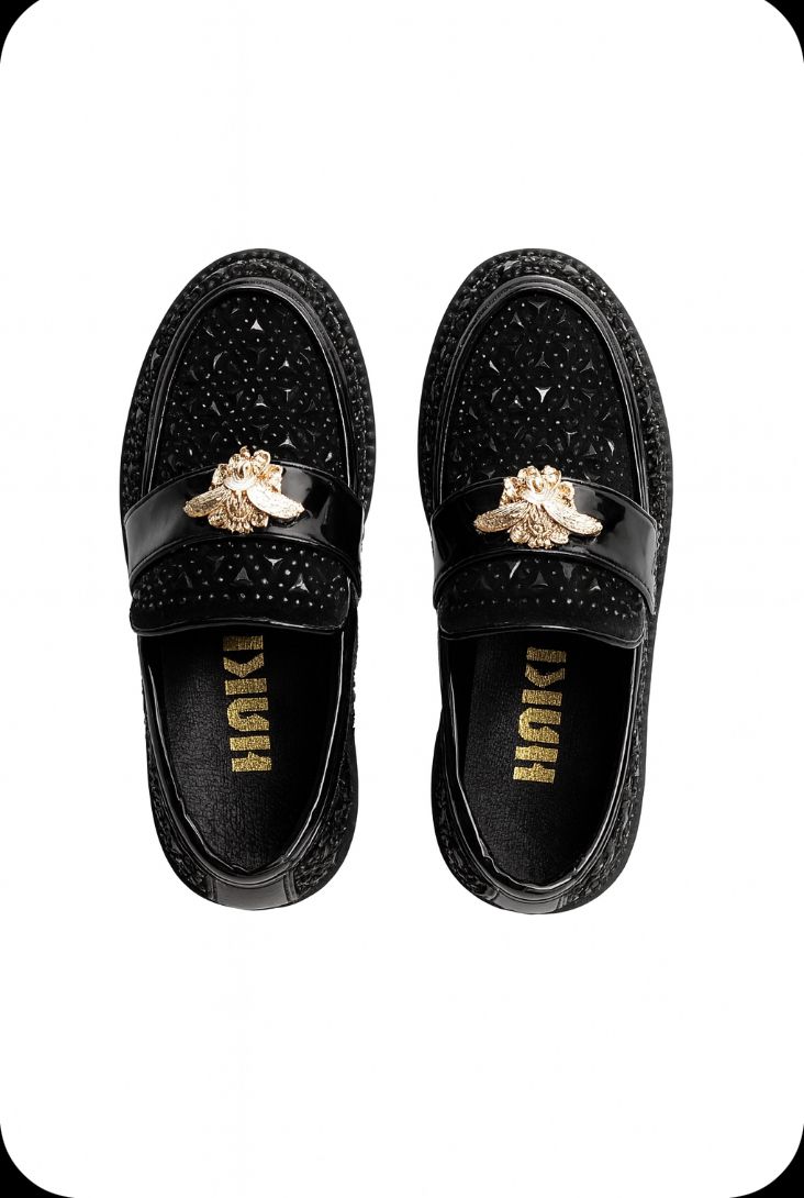 Royal Bee Loafers