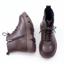 Brown Combat Boots