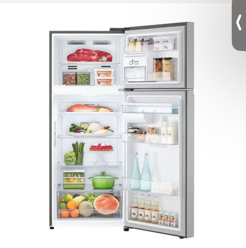 Hisense Top Freezer Refrigerator with Water Dispenser – Silver - Image 3