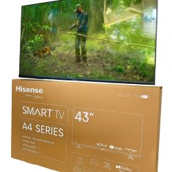 Hisense 43" Smart LED TV- Crystal Clear Viewing Experience