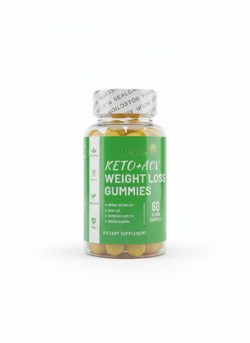 KETO + ACV Weight Loss Gummies (60 Vegan Gummies)