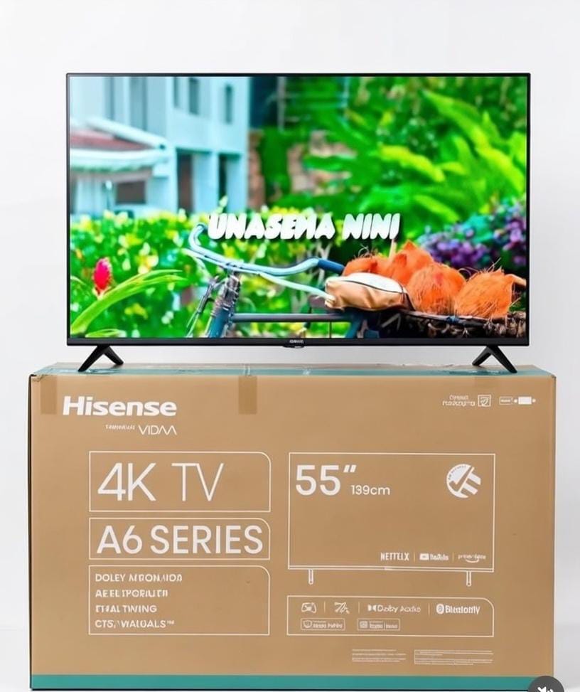 Hisense 55" 4K UHD Smart TV (A6 Series)