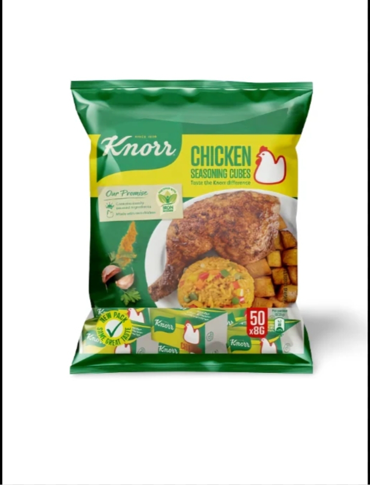 Knorr Chicken Seasoning Cubes - 50 x 8g Pack