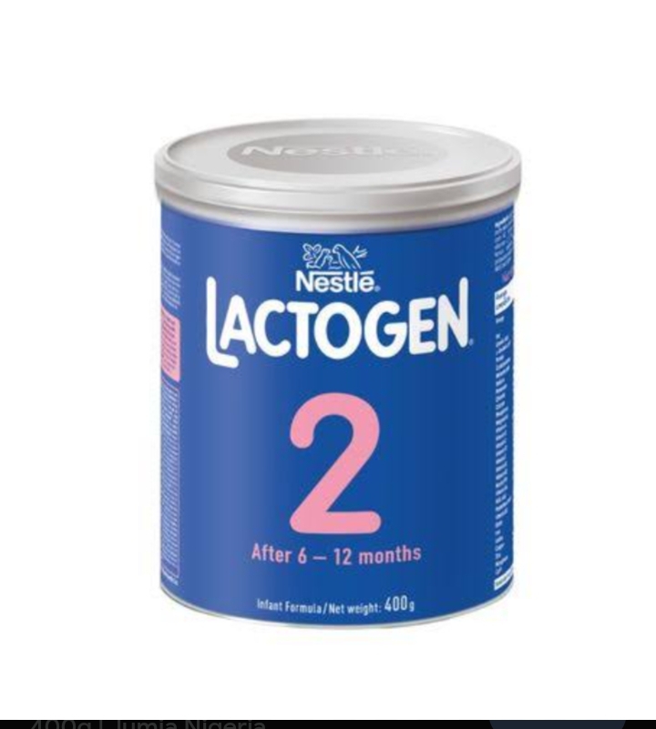 Nestle Lactogen 2 Follow-Up Baby Milk Formula 400g Tin
