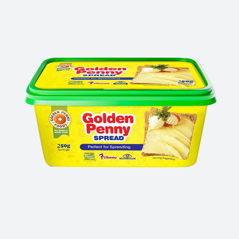 Golden Penny Spread - 250g Vitamin-Enriched Margarine
