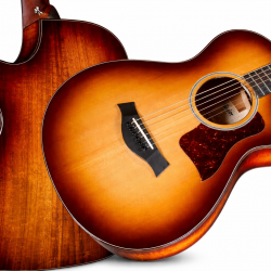 Sunburst Cutaway Acoustic Guitar
