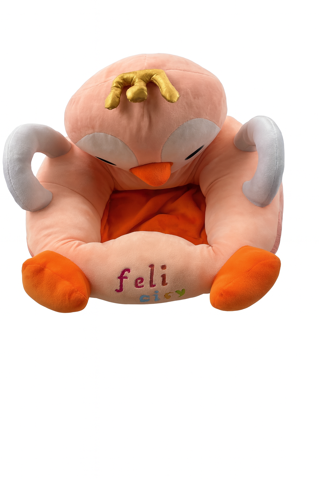 Plush Character Baby Support Seat – Soft Upright Seating for Babies - Image 2