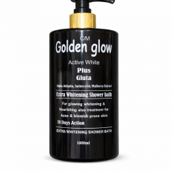 Golden Glow Active White Plus Gluta Extra Whitening Shower Bath (1000ml)