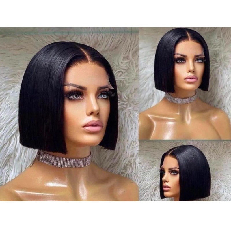 Bone Straight Human Hair – 8 Inches