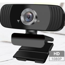 HD 1080P USB Webcam with Microphone – Live Streaming & Video Call Camera