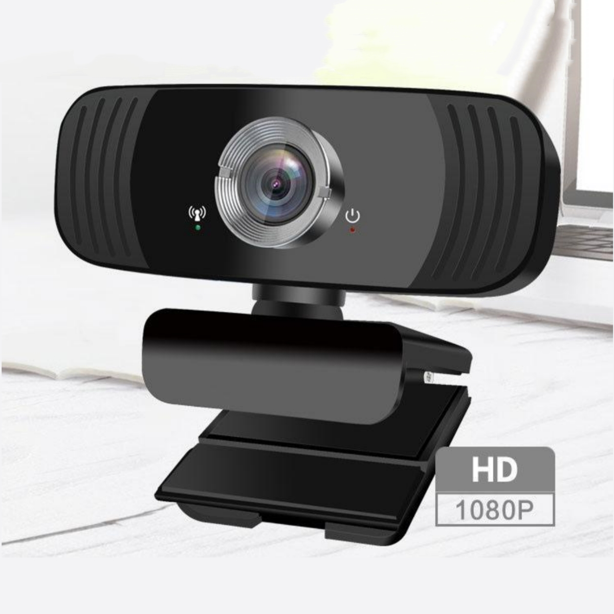 HD 1080P USB Webcam with Microphone – Live Streaming & Video Call Camera - Image 3
