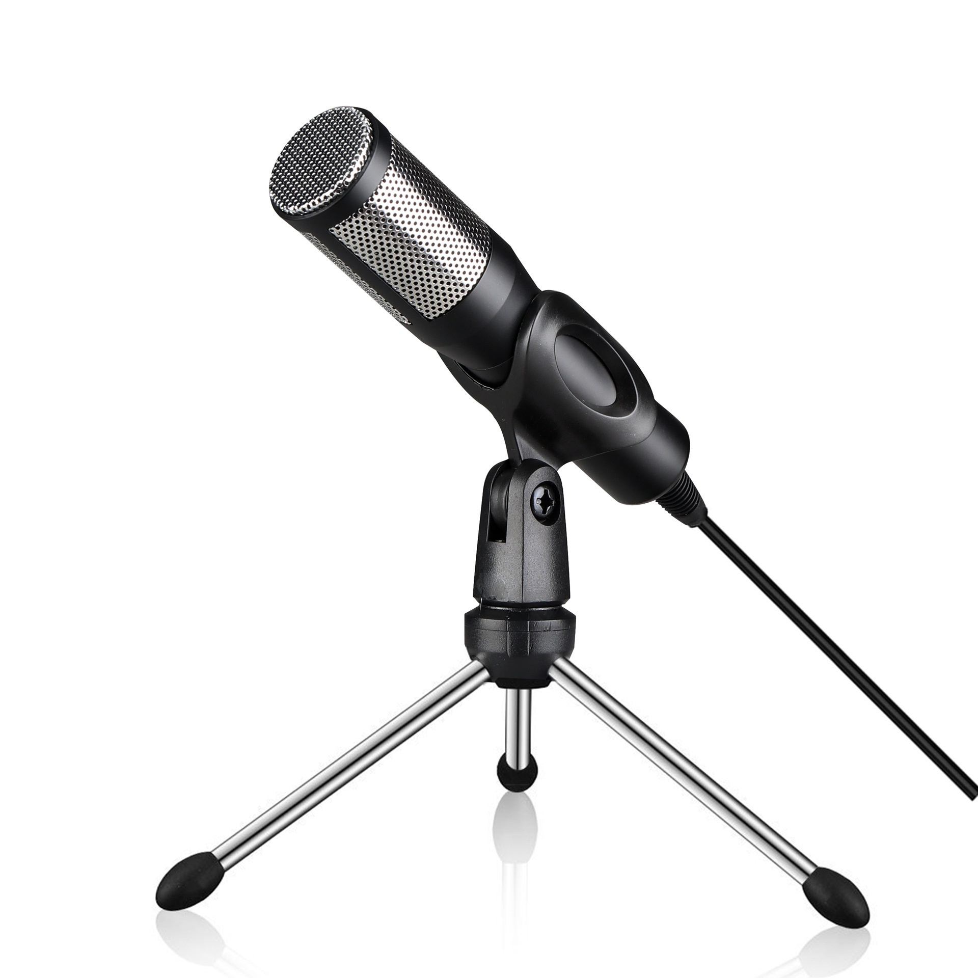 USB Condenser Microphone Kit with Stand & Pop Filter – Recording & Streaming Mic - Image 4