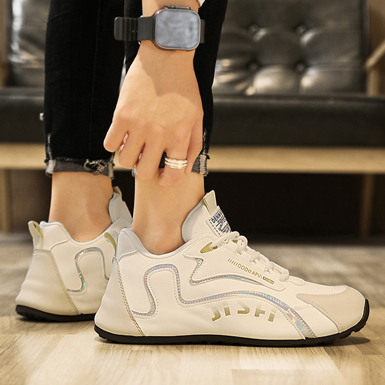 Fashion Colorblock Lace - up Sneakers For Men Breathable Low - top Dad Shoes Running Walking Sports Shoes