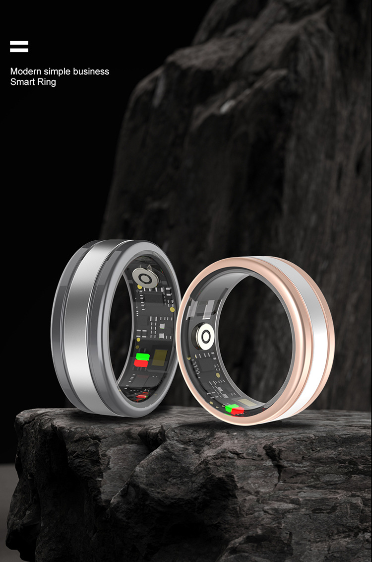 Heart Rate Blood Oxygen Sleep Monitoring Remote Control Selfie Step Counting Smart Ring
