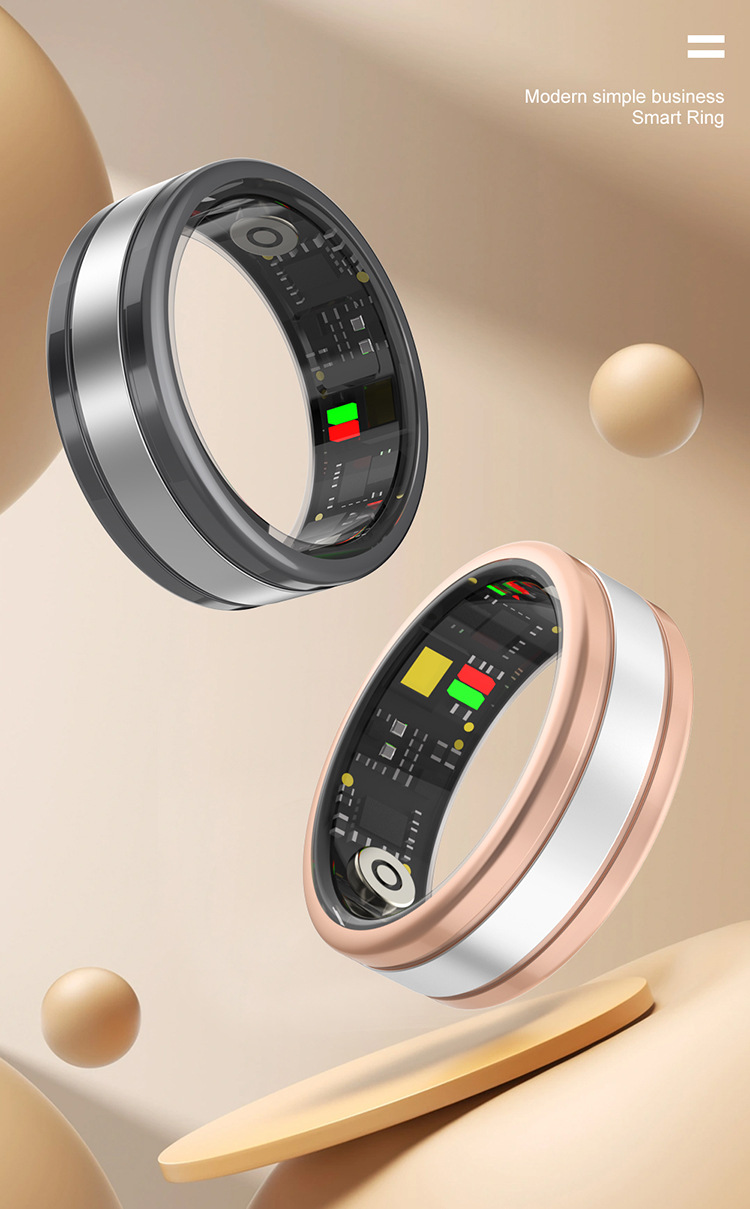 Heart Rate Blood Oxygen Sleep Monitoring Remote Control Selfie Step Counting Smart Ring