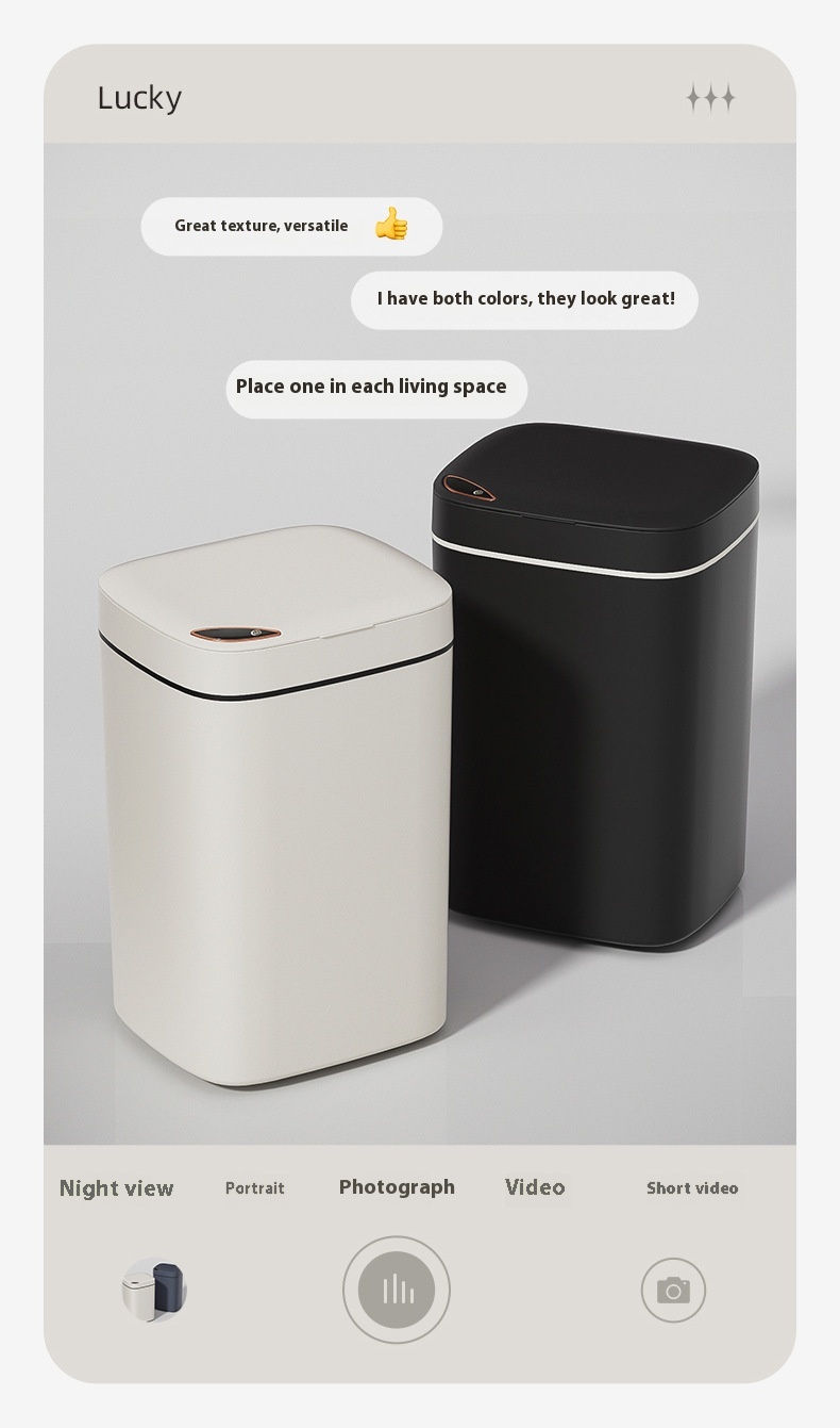Intelligent Garbage Bin Fully Automatic Induction Opening Lid