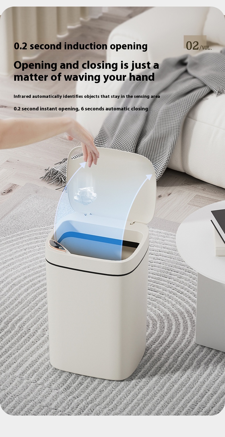 Intelligent Garbage Bin Fully Automatic Induction Opening Lid