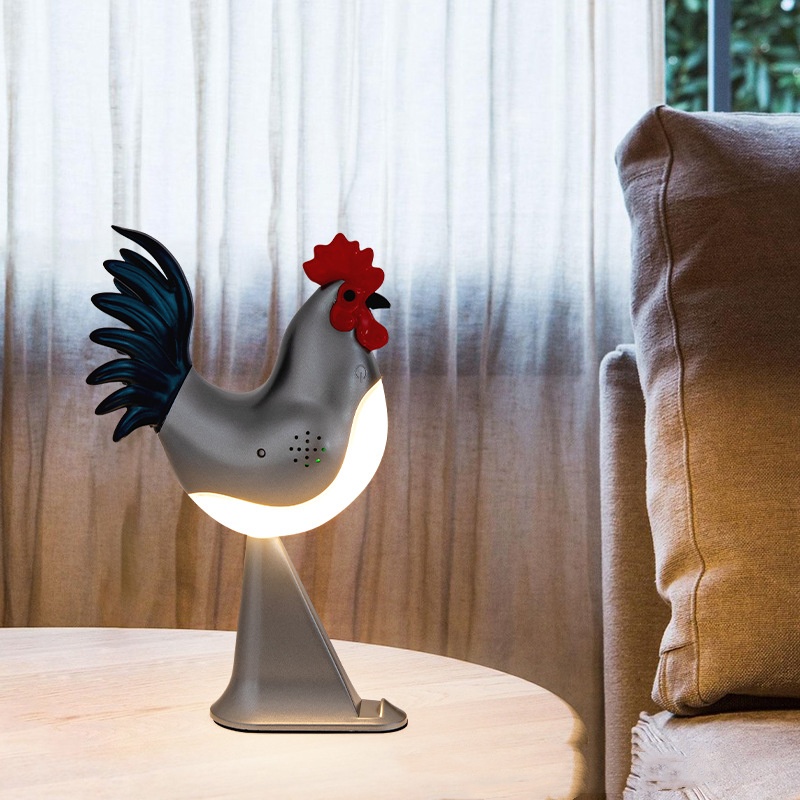 LED Rooster Night Light Touch Lamp - Image 4