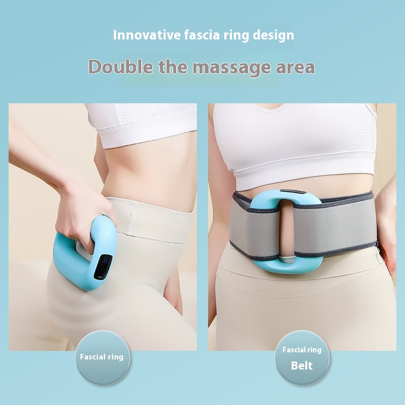 Mini Portable Massage Gun with Belt – Muscle Relaxation & Body Massage Device - Image 3