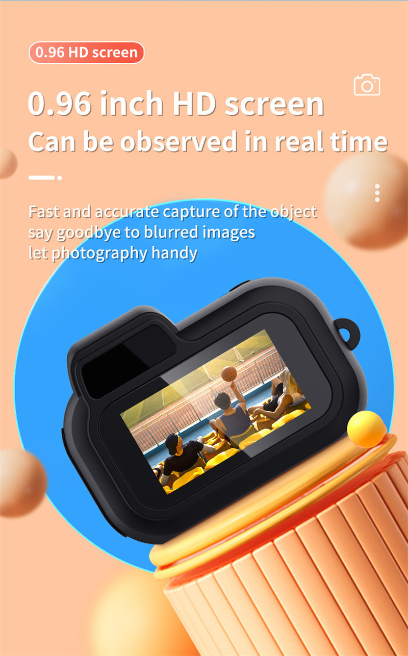 Retro Mini Camera with Screen - Image 3