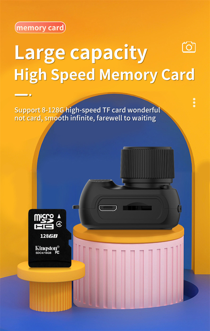 Retro Mini Camera with Screen - Image 5
