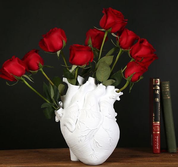 Shape Flower Vase Nordic Style Flower Pot Art Vases Sculpture Desktop Plant Pot For Home Decor Ornament Gifts