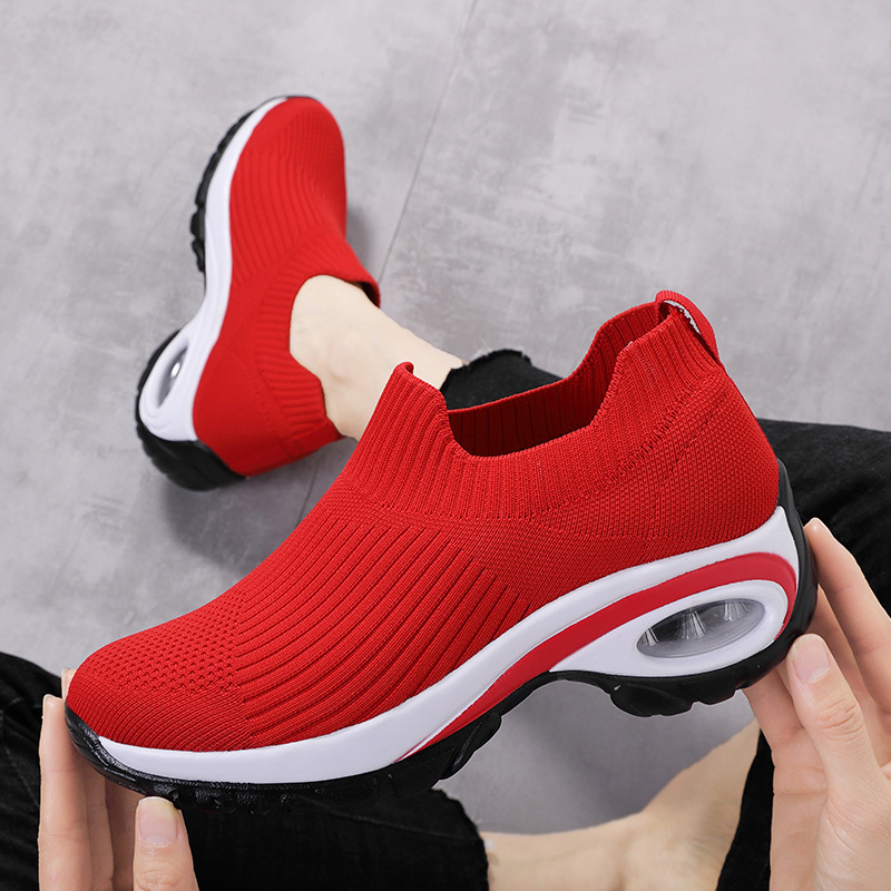 Women Air Cushion Mesh Breathable Running Sports Shoes - Image 3