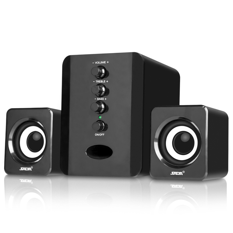 Speakers Computer D - 202 Combination Music - Player Subwoofer - Sound - Box Smart - Phones Stereo